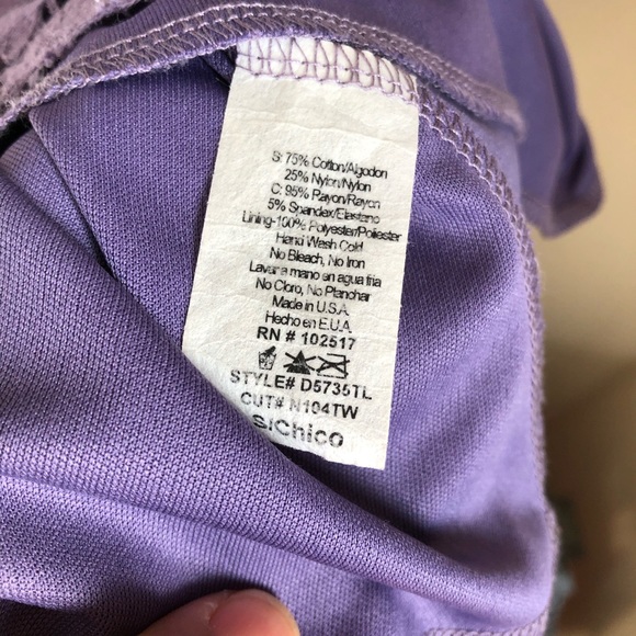 Mai Tai purple dress with lace ModCloth - Picture 4 of 4